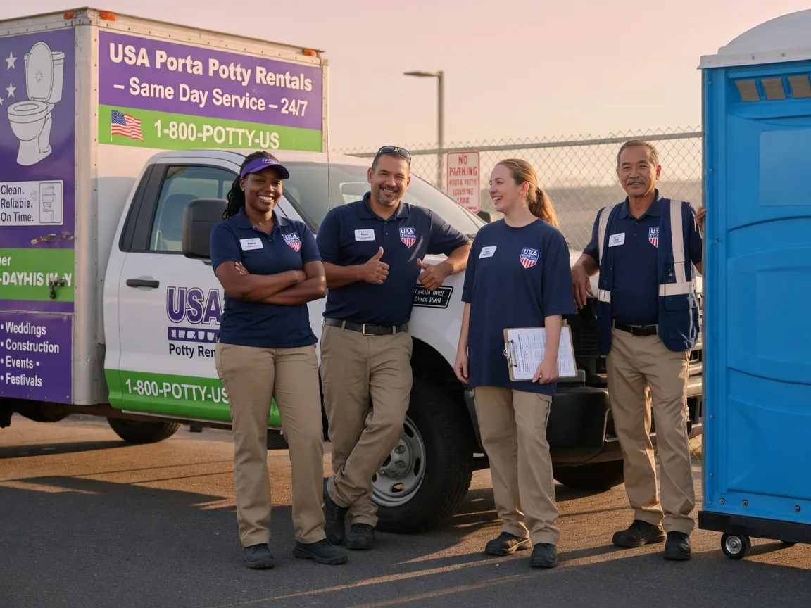 Porta Potty Rental company in Saint Peter, IL