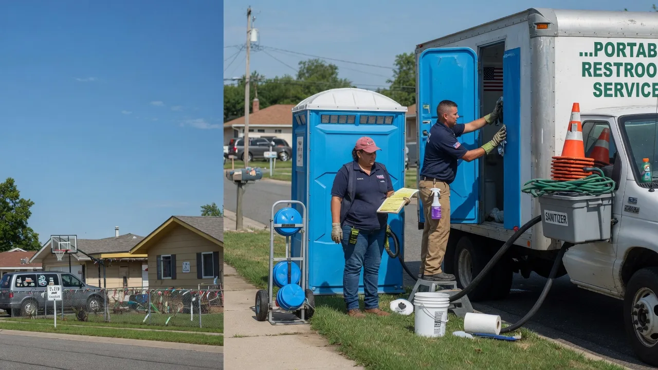 Portable Toilet Rental in Saint Peter, IL near me